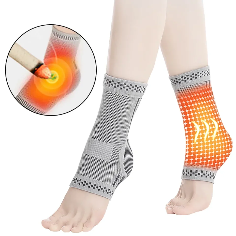 

GOBYGO 1Pcs Self Heating Sports Ankle Protection Wind Cold Protection Ankle Support Breathable Pressurized Foot Insulation Cover