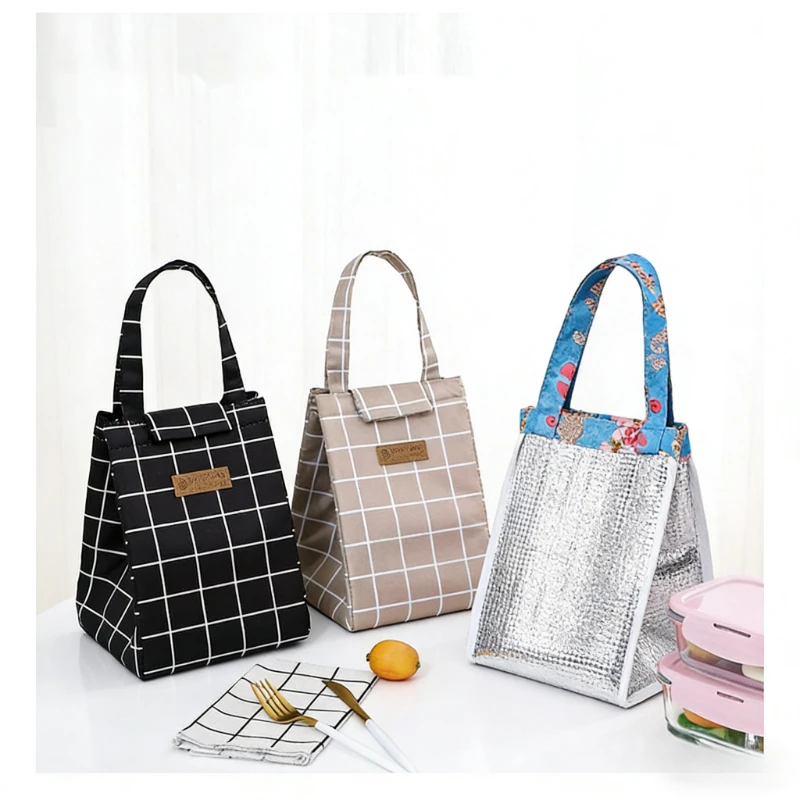 Professional Insulated Lunch Tote for Work, Thermal Leakproof Food Bag, Portable Cooler for Picnic, Camping & Beach
