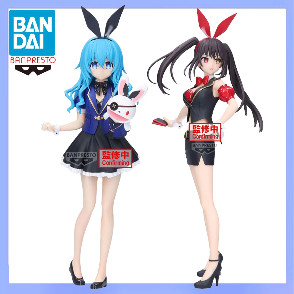 

In Stock Original Bandai Spirits Banpresto Glitter & Glamours Date A Live V Tokisaki Kurumi Yoshino Yoshinon Anime Figure Model