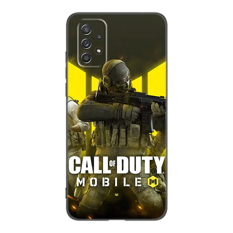 Hot Game Call Of Duty Case For Samsung A13 A22 A24 A32 A23 A25 A34 A35 A52S A53 A54 A55 A73 5G A12 A14 A15 A31 A33 A50 A51 A72