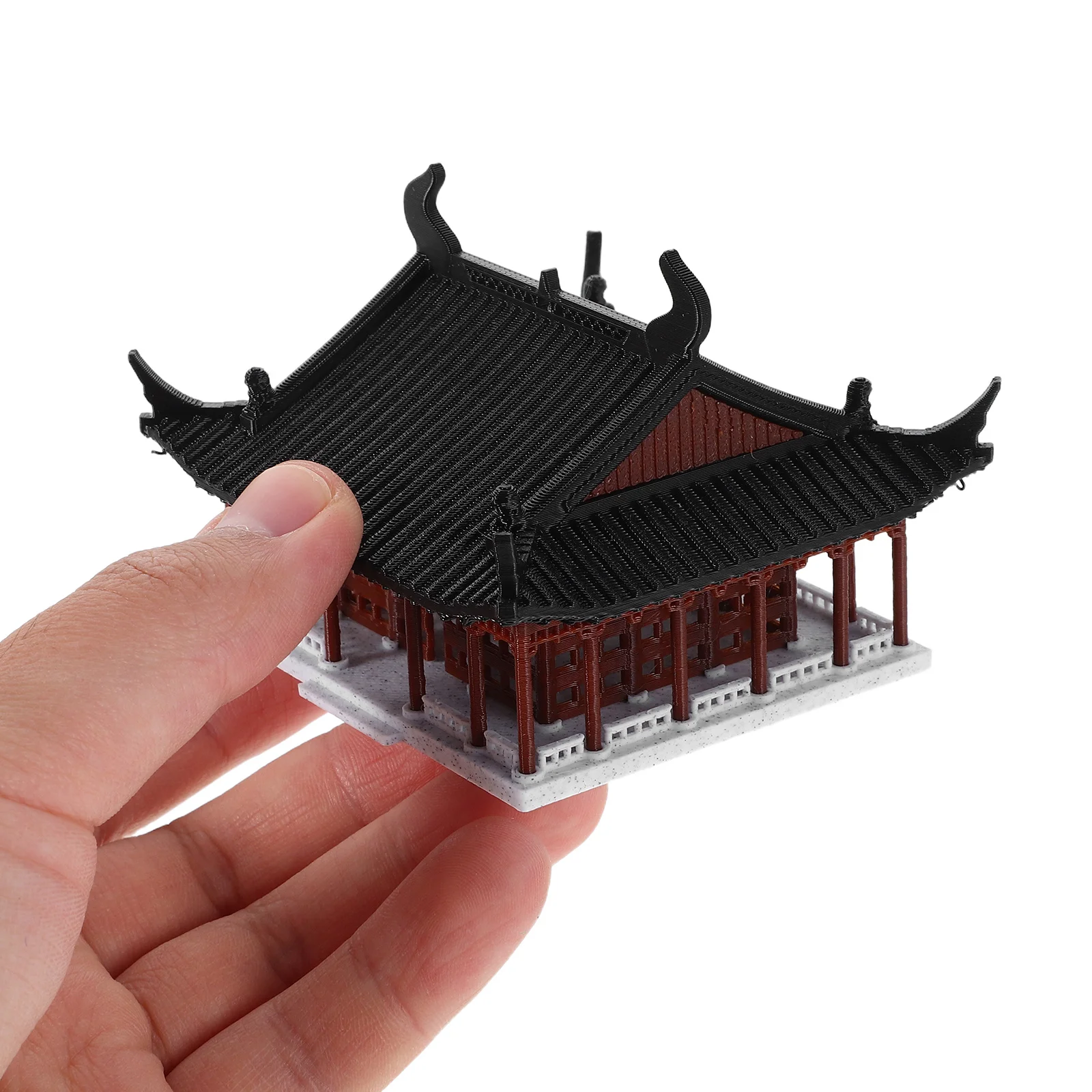 

Chinese Mini Landscape Decor: Authentic Ancient Architecture For Fish Tank Aquarium Zen Garden Tabletop Decoration