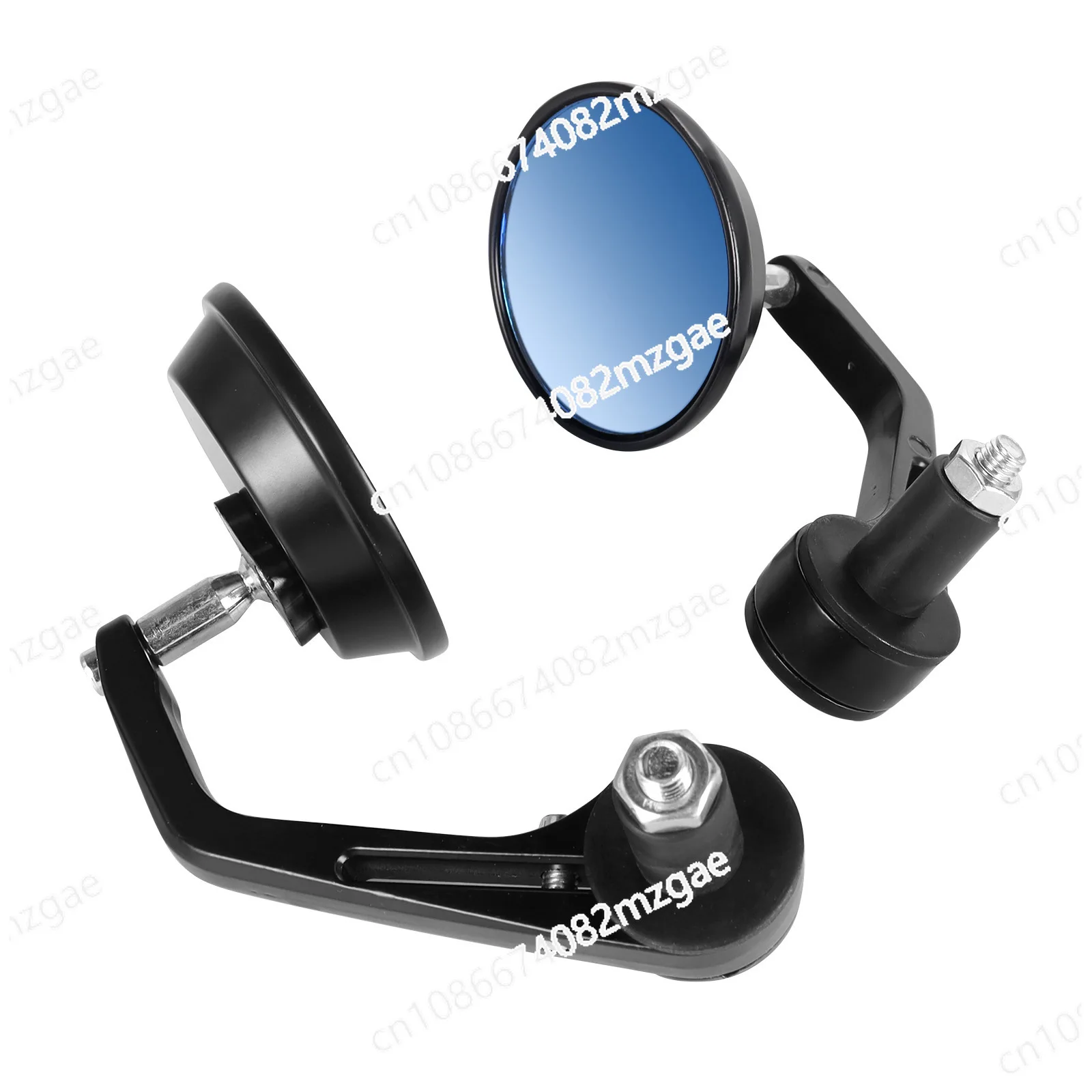 

Зеркало заднего вида для электромобиля, складное зеркало на руле, вилка ручки, светоотражающее вращающееся синее зеркало заднего вида