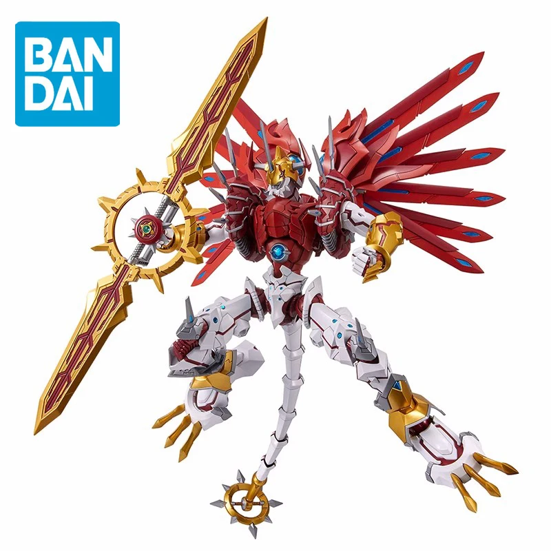 

Original Bandai Figure-rise Frs Digimon Adventure Shinegreymon Action Figure Anime Assembly Model Doll Pvc Statue Toys Kids Gift