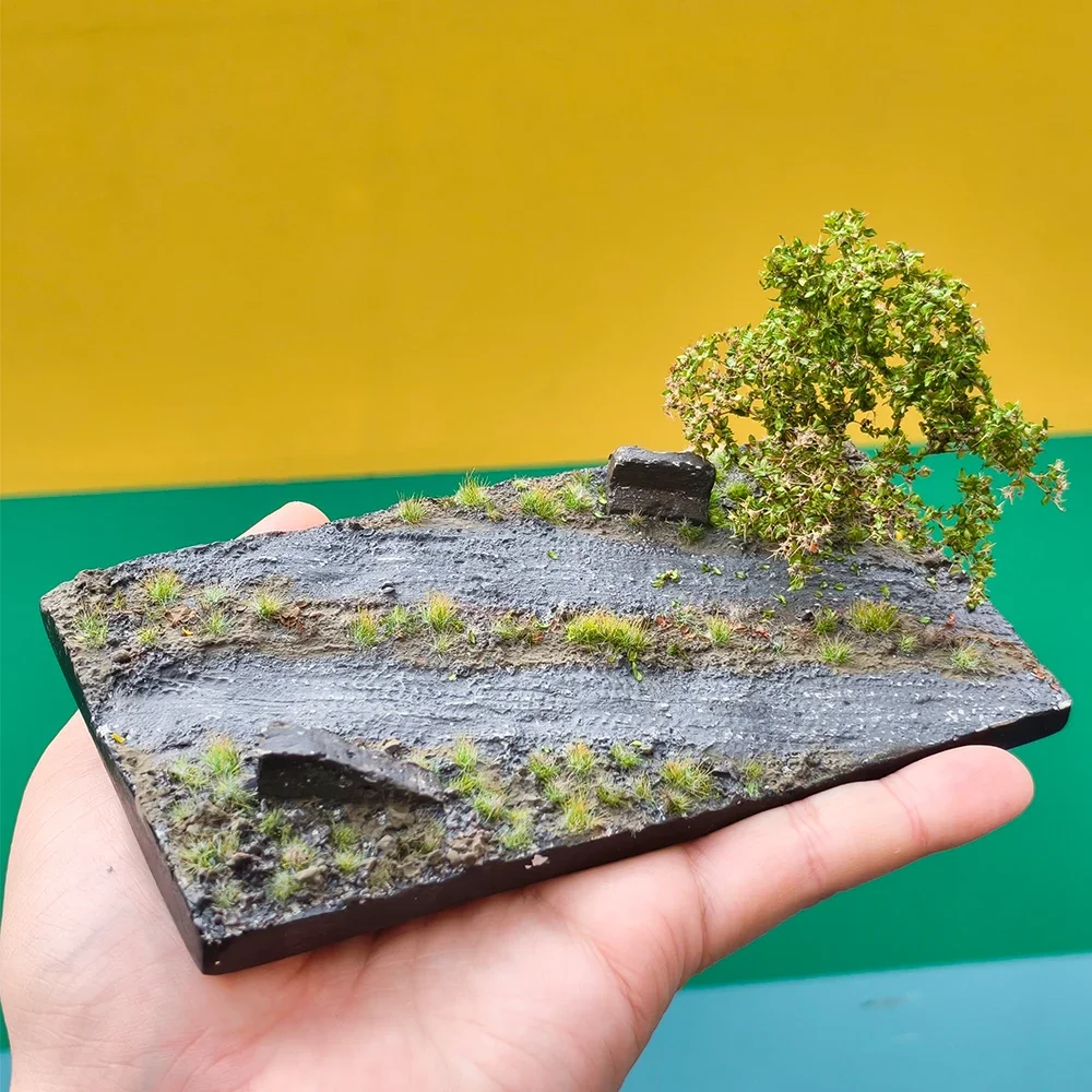 ฐานทรายสำหรับทำโมเดล DIY สำหรับฉากสงครามทหาร/ภูมิประเทศ/การจัดแสดง/กัน-ดัม/เกมบนโต๊ะ/ภูมิทัศน์