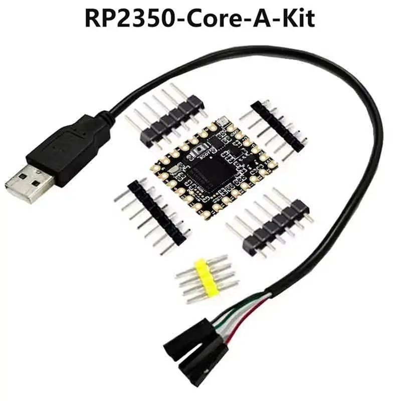 2X SPOTPEAR For Raspberry Pi Pico 2 RP2350 Core A Development Board RP2350A RP2350-Core-A, RP2350-Core-A-Kit