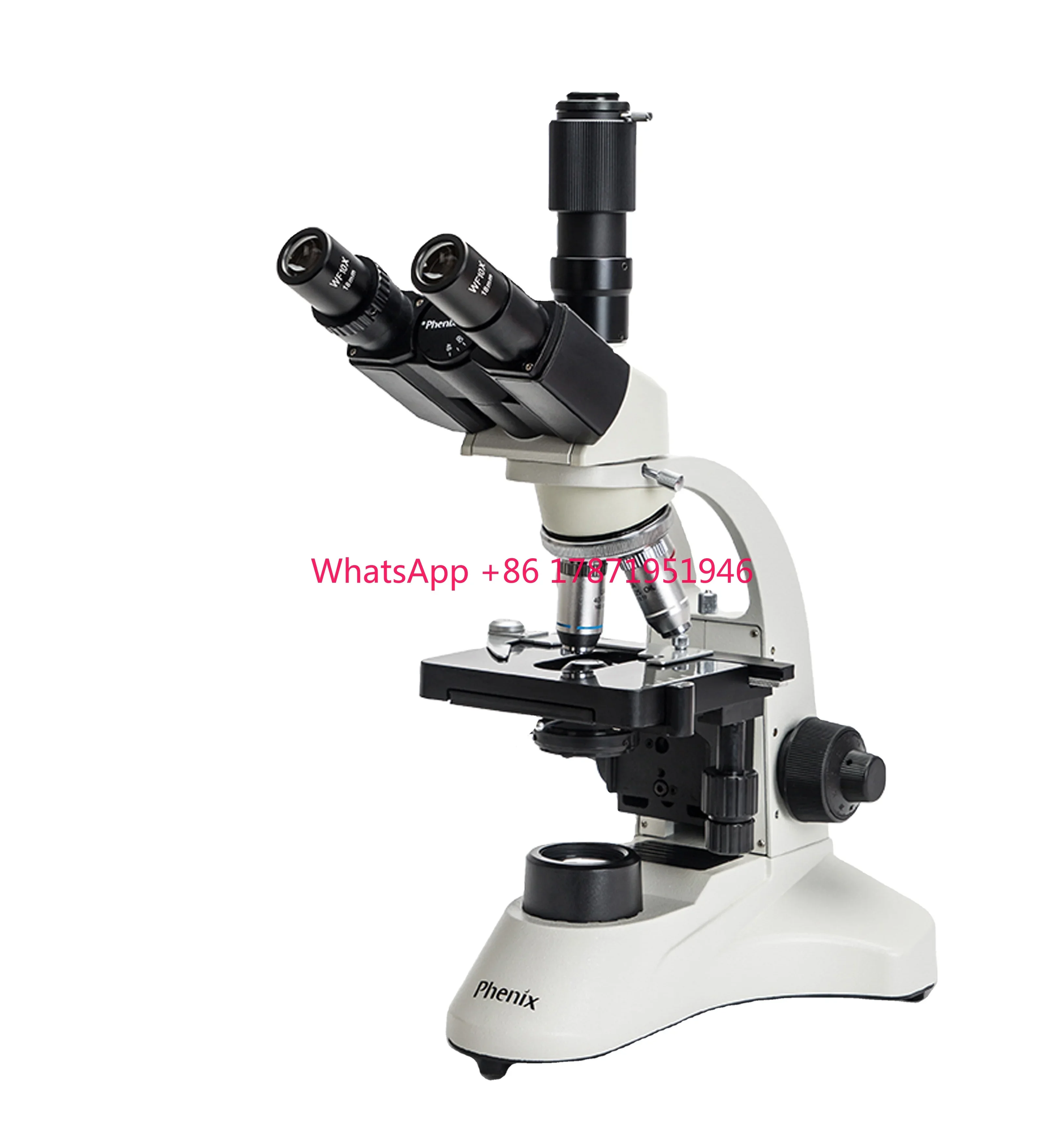 

40X-1600X LED Light Lab Children's Compound Trinocular Biological Microscope for Student