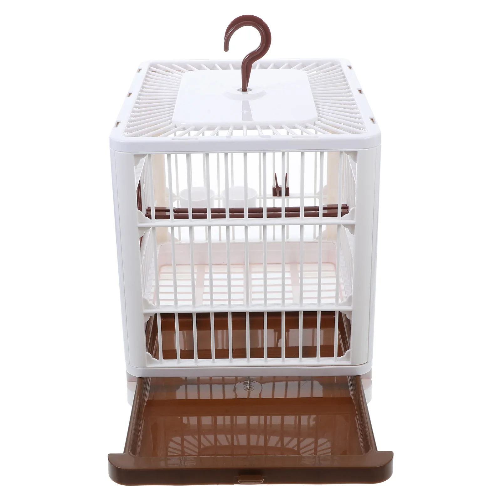 

Travel Cage for Birds Lightweight Foldable Durable Ventilated Easy Cleaning Bird Cage Stand Small Big Parrot Travel Pigeon