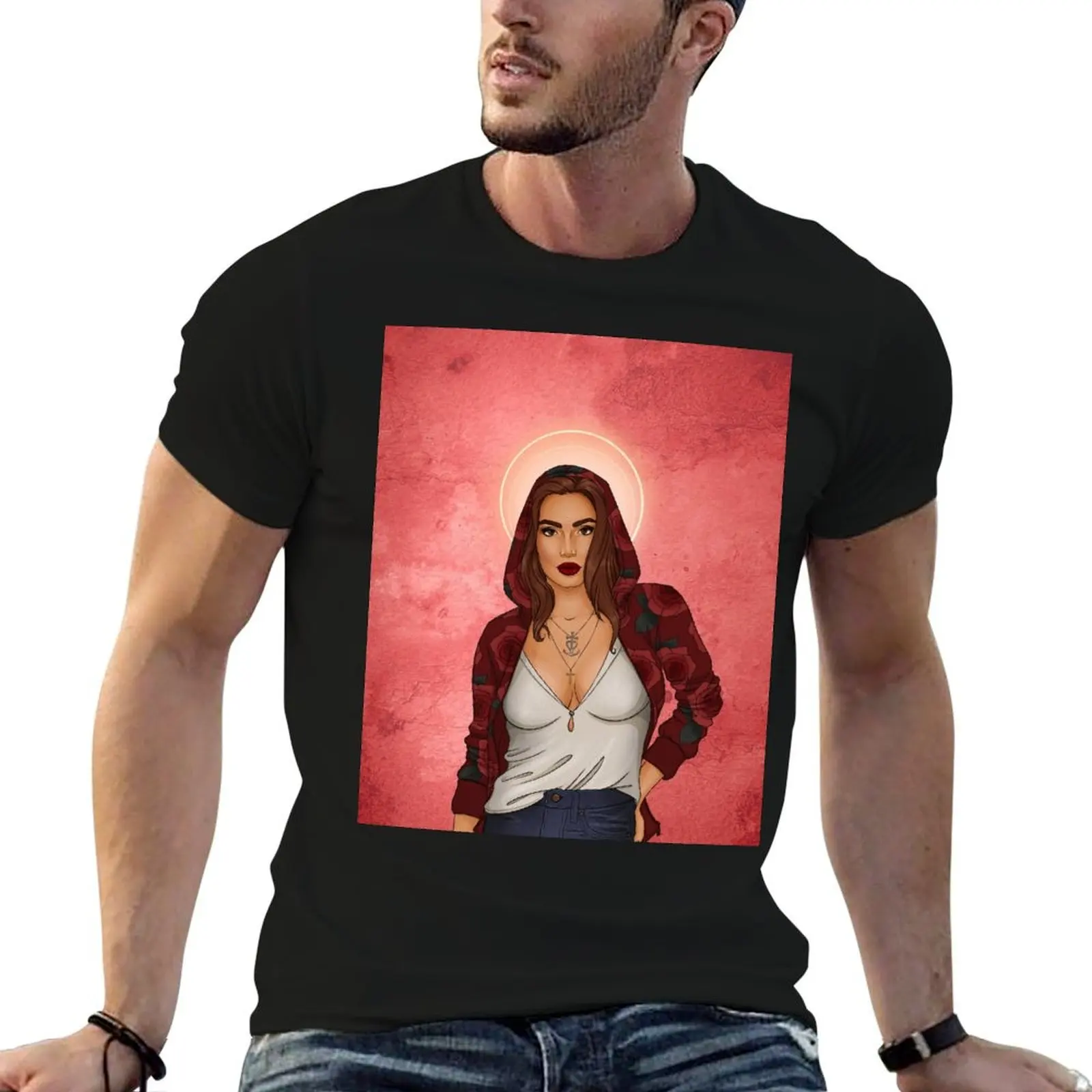 Mary Magdalene T-Shirt basketball graphic tees custom t shirt heavyweights summer clothes mens clothing