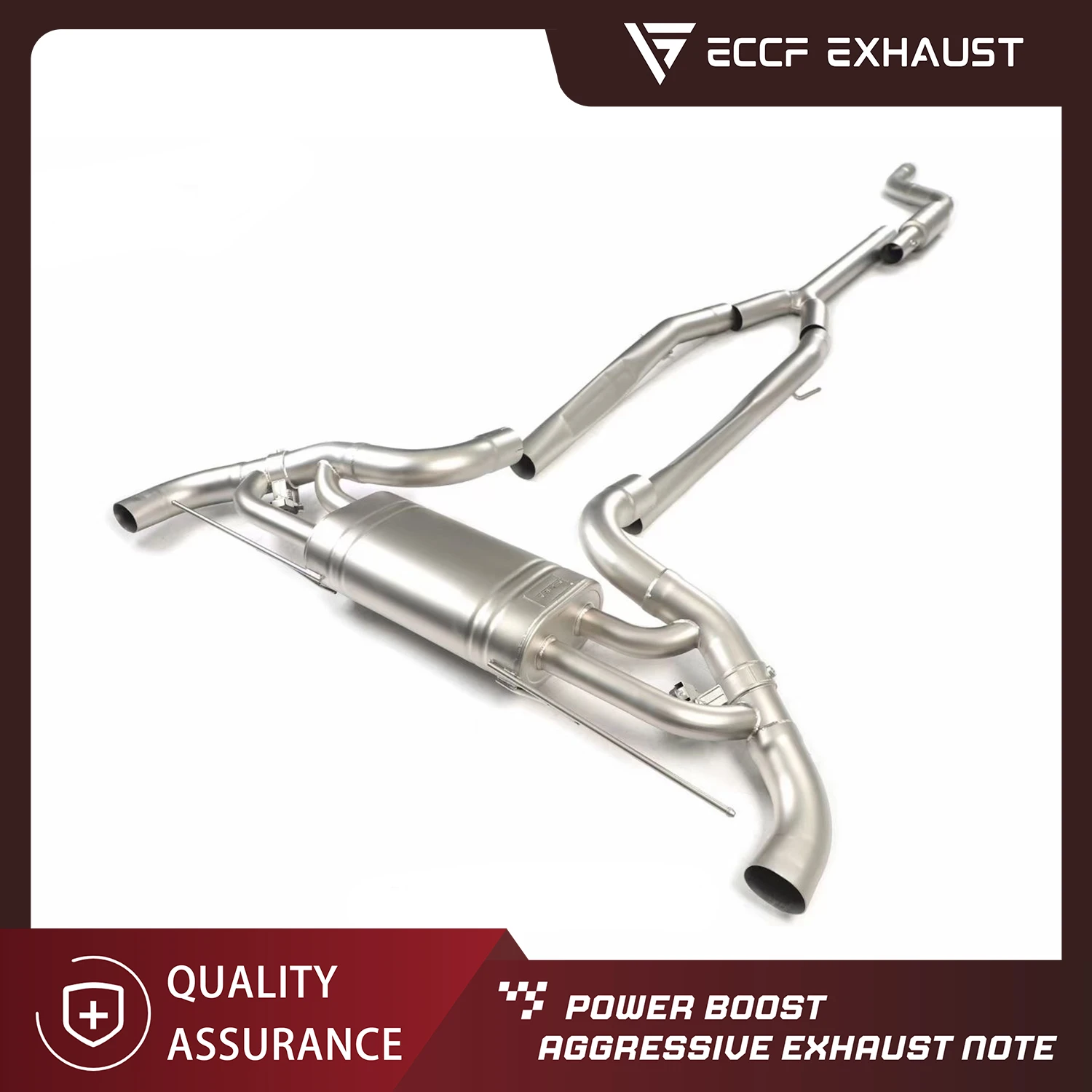 

Sporty Exhaust Sound ECCF Catback Exhaust for BMW X7 G07 Performance Upgrade Easy Installation