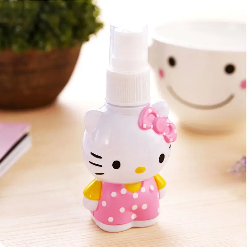 

Sweet Anime Kawaii Sanrio Hello Kitty Spray Bottle Cute Cartoon Kt Cat Dispenser Portable Cup Lovely Gifts for Girls