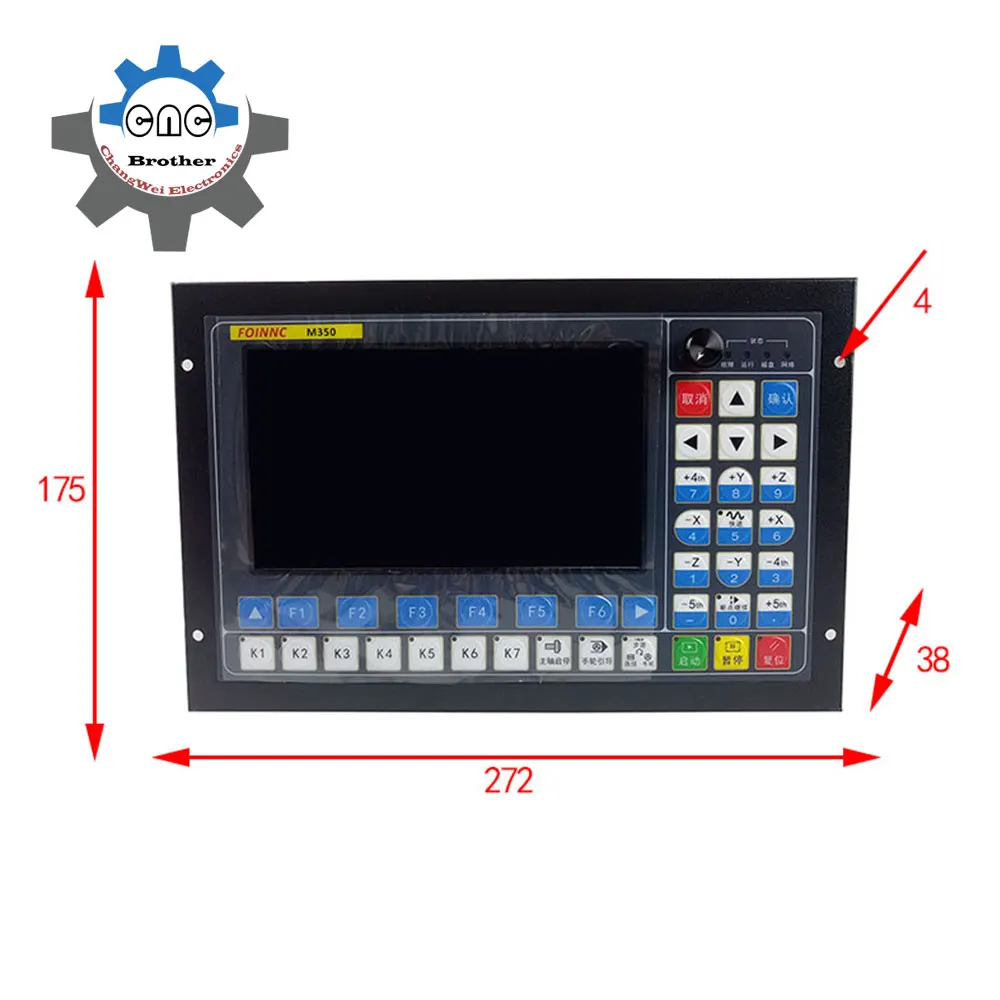 Newly Upgraded M350 CNC Offline Controller To Replace DDCSV3.1 3/4/5 Axis 1mhz G Code For CNC Machining And Engraving