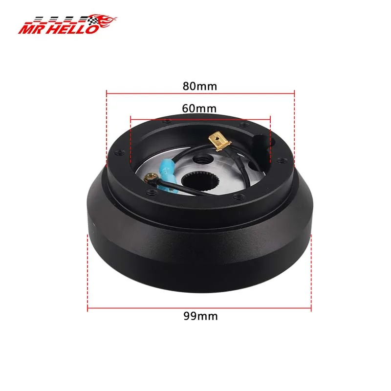 140H Aluminum Steering Wheel Short Hub Adapter Quick Release Boss Kit for Nissan 200SX S13 S14 Pickup For Altima For Maxima
