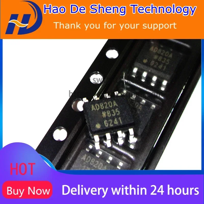 10PCS/LOT AD820ARZ AD820AR SOP-8 New  Original in Stock