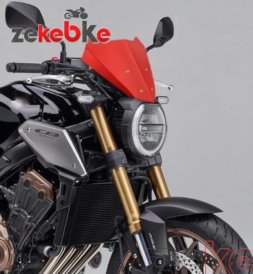 For HONDA CB650R CB 650R 2018-2023 Motorcycle Accessories Aluminum Sport Screen Windshield Deflector Windscreen Airflow Wind