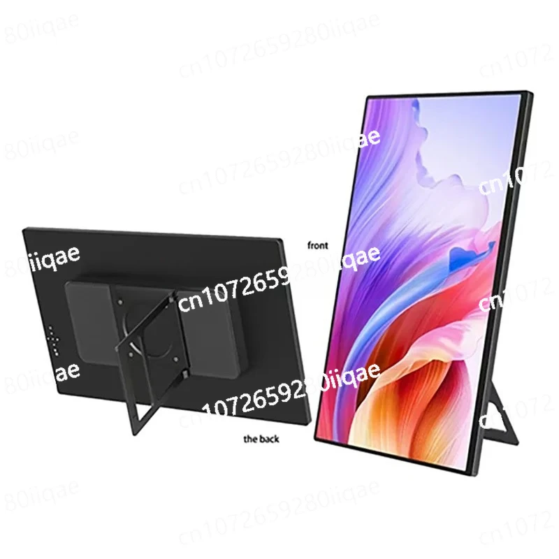 For Laptop Phone U Disk Video Playback Multi Screen Display 18.5 Inch Wireless/Wire Portable Monitor Smart Screen With 5GHz WiFi