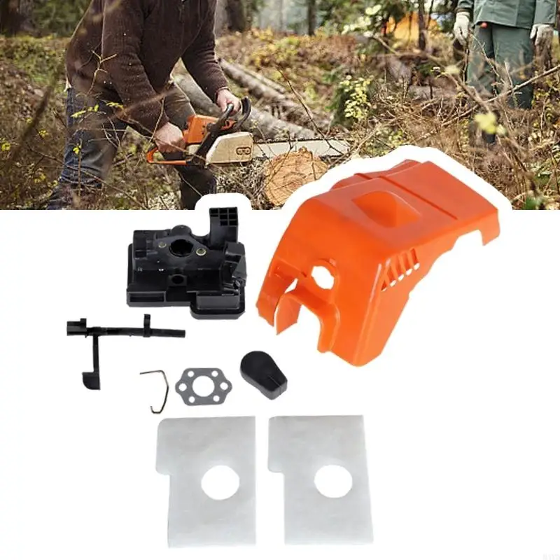 Chainsaw Accessory Set 11301404709 Air Filter Buffer And Extension Shaft For 017 018 MS170 MS180 Smooth Operation M4YD