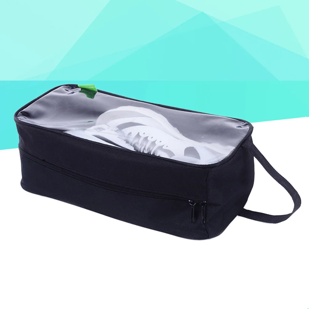 

Portable Waterproof Oxford Cloth Travel Shoe Storage Bag Organizer Tote for Outdoor Travel Shoes Up to Size 45