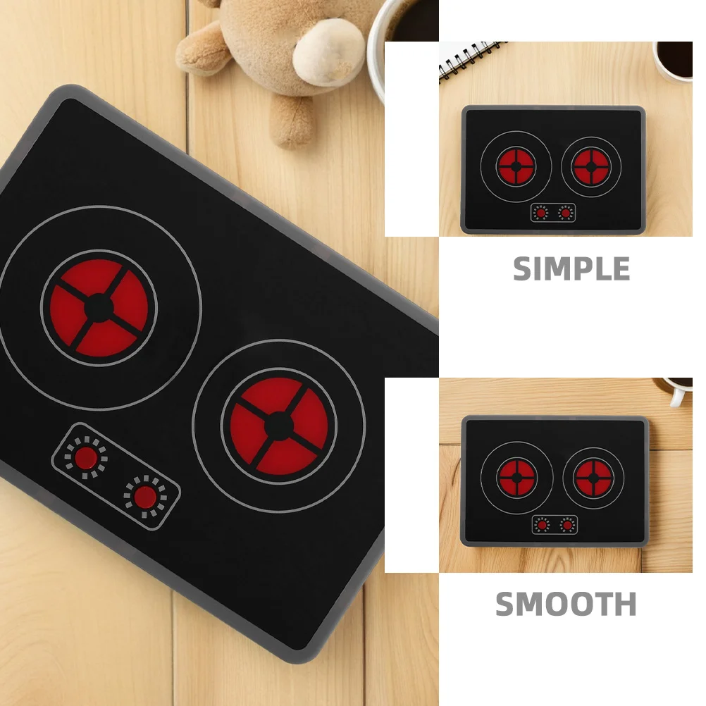 2 pçs crianças fogão luzes realistas sons cozinhar playset para crianças fingir utensílios de cozinha acessórios das crianças jogar