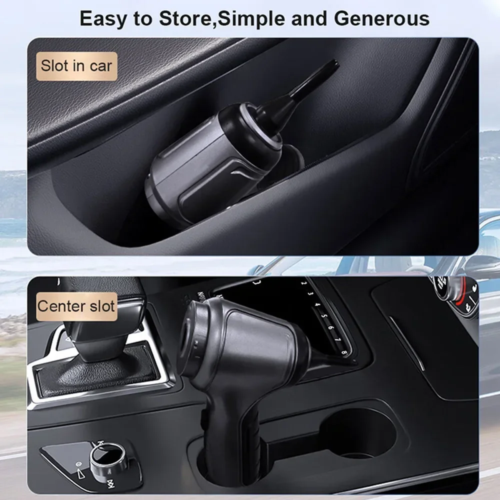 95000Pa Handheld Car Vacuum Cleaner Wireless Portable Vacuum Cleaner Powerful Vehicle Vacuum Cleaners For Auto Radio Cleaning