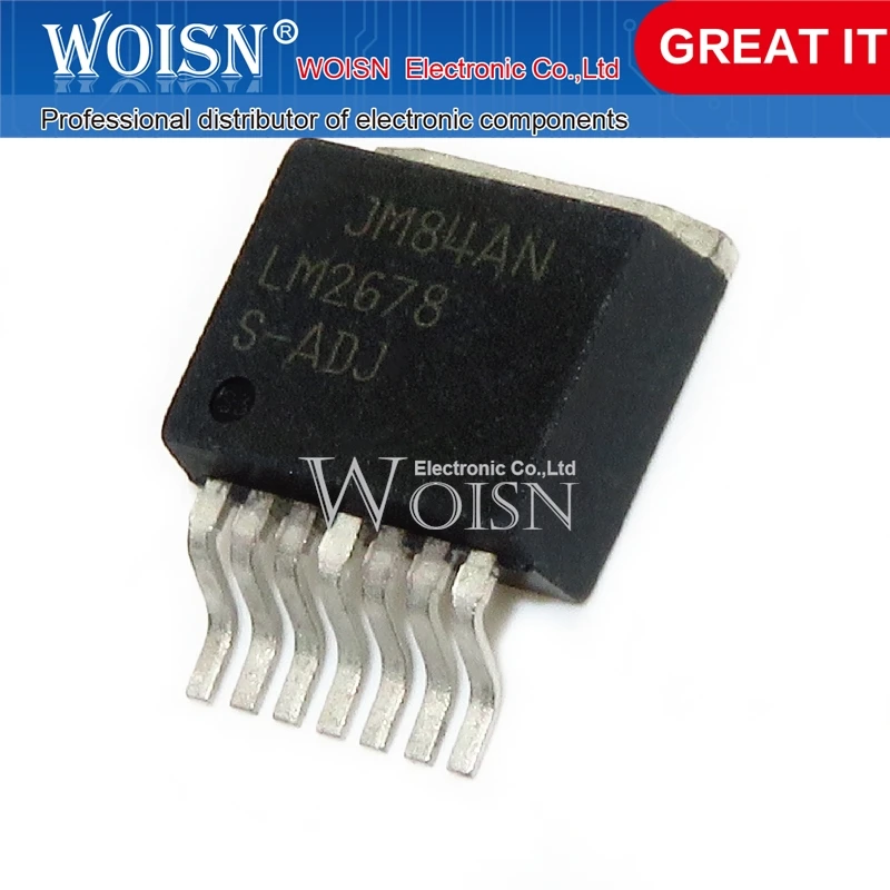 

5pcs/lot LM2678S-ADJ LM2678 LM2678-ADJ TO-263-7 new original In Stock