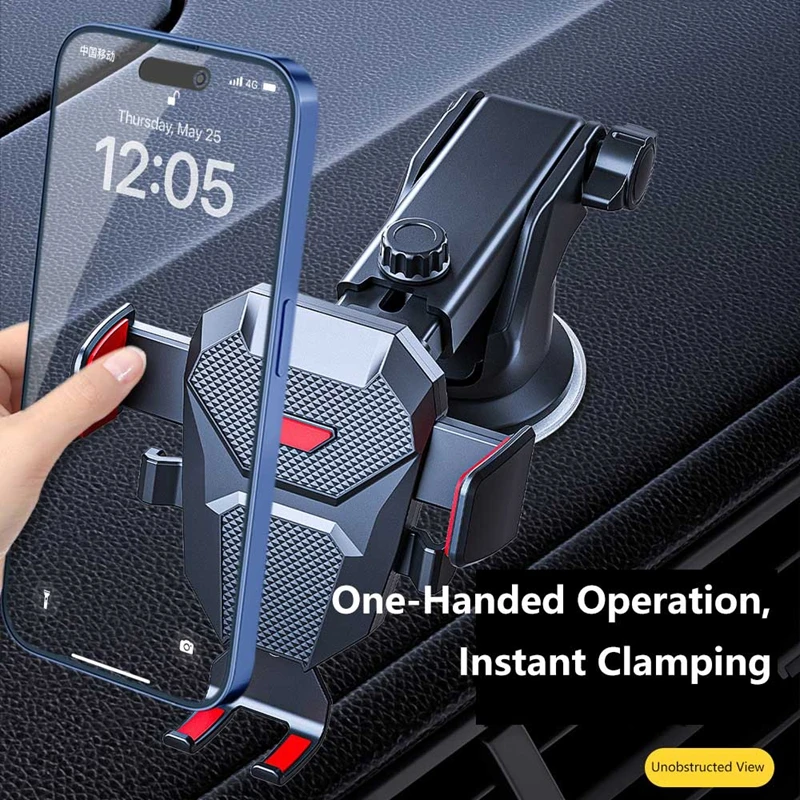 

Автомобильный держатель для телефона с автоматической фиксацией, выдвижной, с силиконовой присоской, для крепления на вентиляционную решетку, навигационный кронштейн