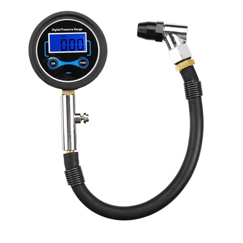 

Automobile Tire Pressure Gauge Vehicle Tester Monitoring System 3-200PSI Used For Automobile Bicycle Motorcycle