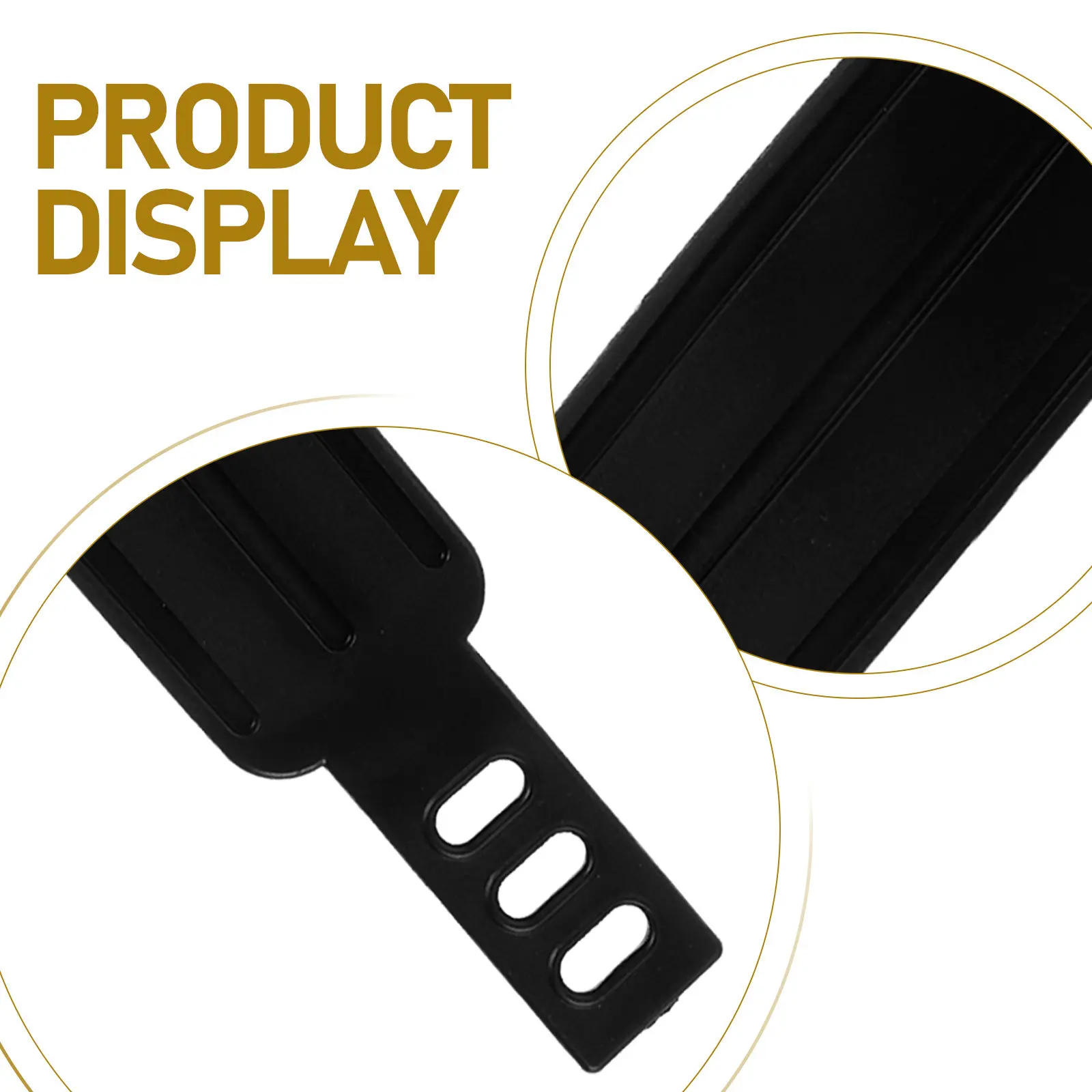 Bicycle Pedal Straps 2 Pack Adjustable Elastic Leg Footrest Tie Down Bands Cycling Accessories Black