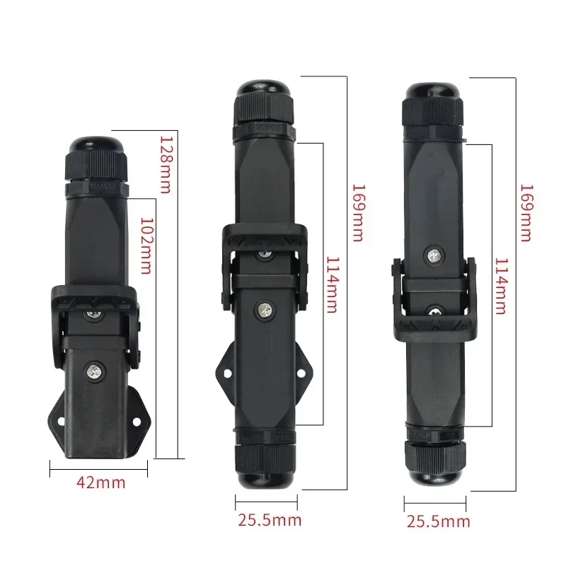 Heavy duty connector HDC-HA 4 (3+1)/ 5(4+1)/6(5+1)/8(7+1) core aviation  electrical cabinet plug socket M20 (plastic case)