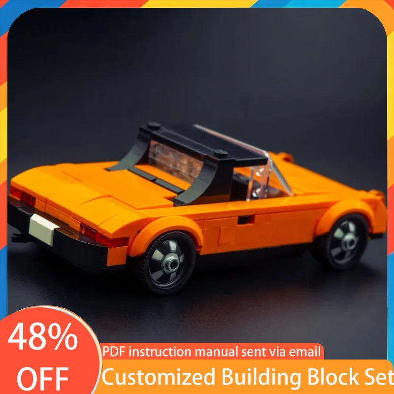 

262 PCS Speed Hypercar 914 MOC Customize Modular Building Block Design Educational Model Technology Kids DIY Holiday Toy Gifts