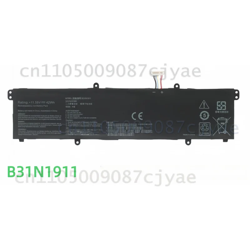 For Asus X1502Z V4050F V4050E V4050J ADOL14EQ ADOL14EA 14FQC Laptop Replacement Battery B31N1911