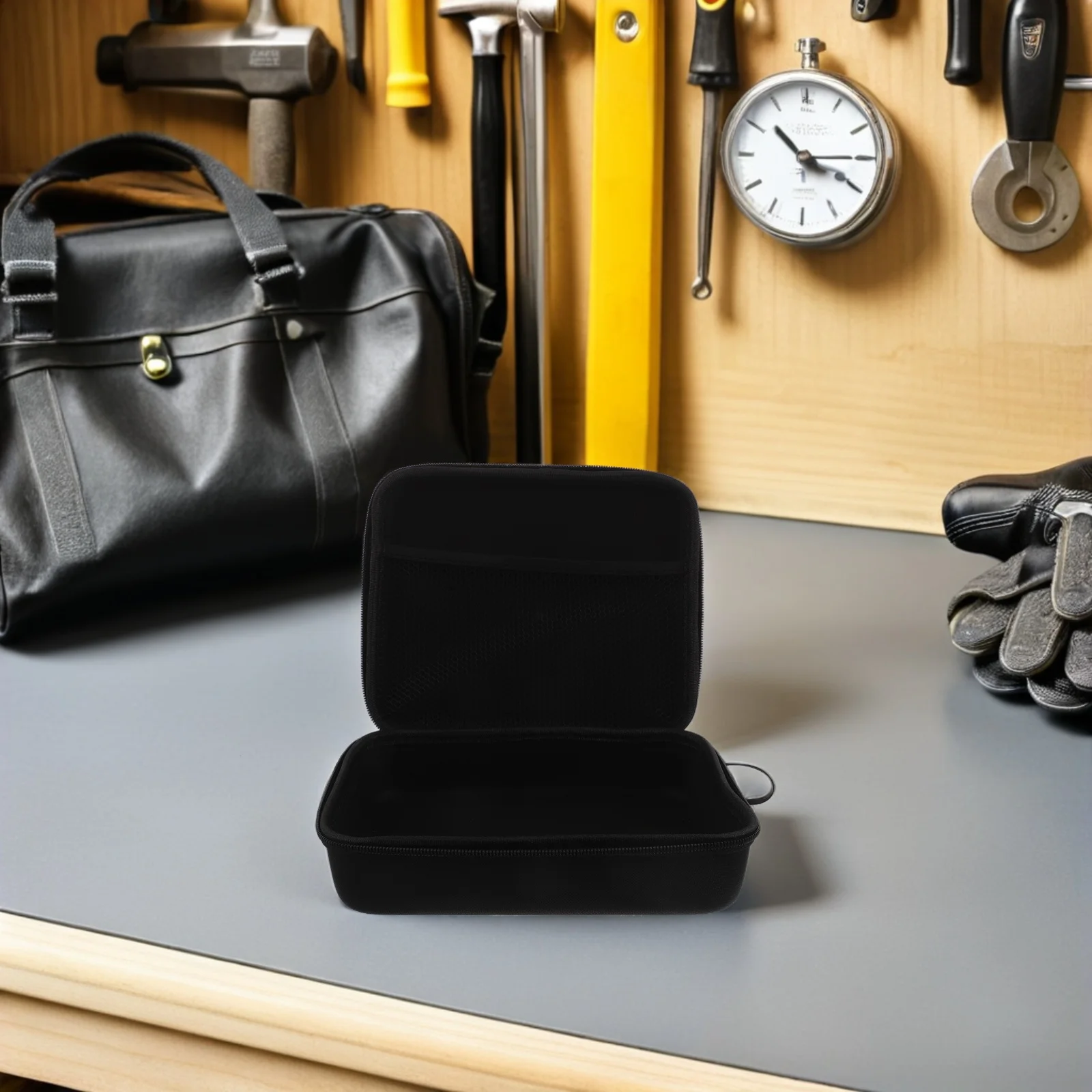 

Car Vacuum Cleaner Accessories Bag Black Portable Tool Storage Case for Handheld Vacuum and Air Compressor Outdoor Camping Gear