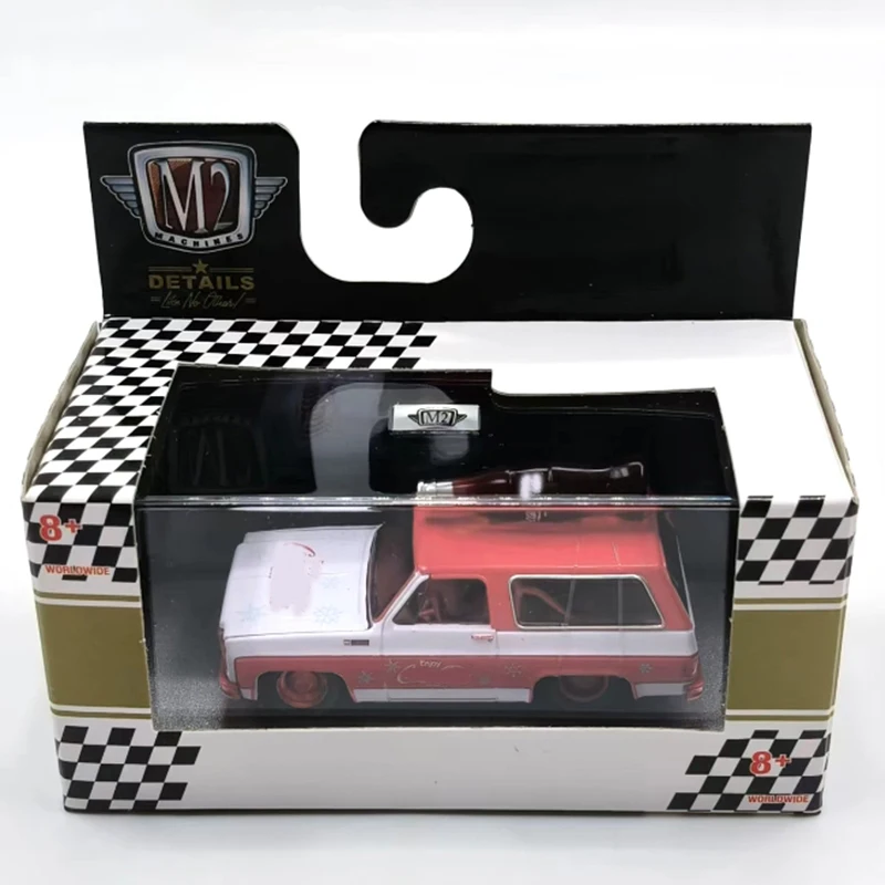 Modèle de voiture de Simulation en alliage M2 1:64, échelle 1973 Jimmy Sierra, Collection statique, jouets de vacances décorés, cadeau Souvenir classique