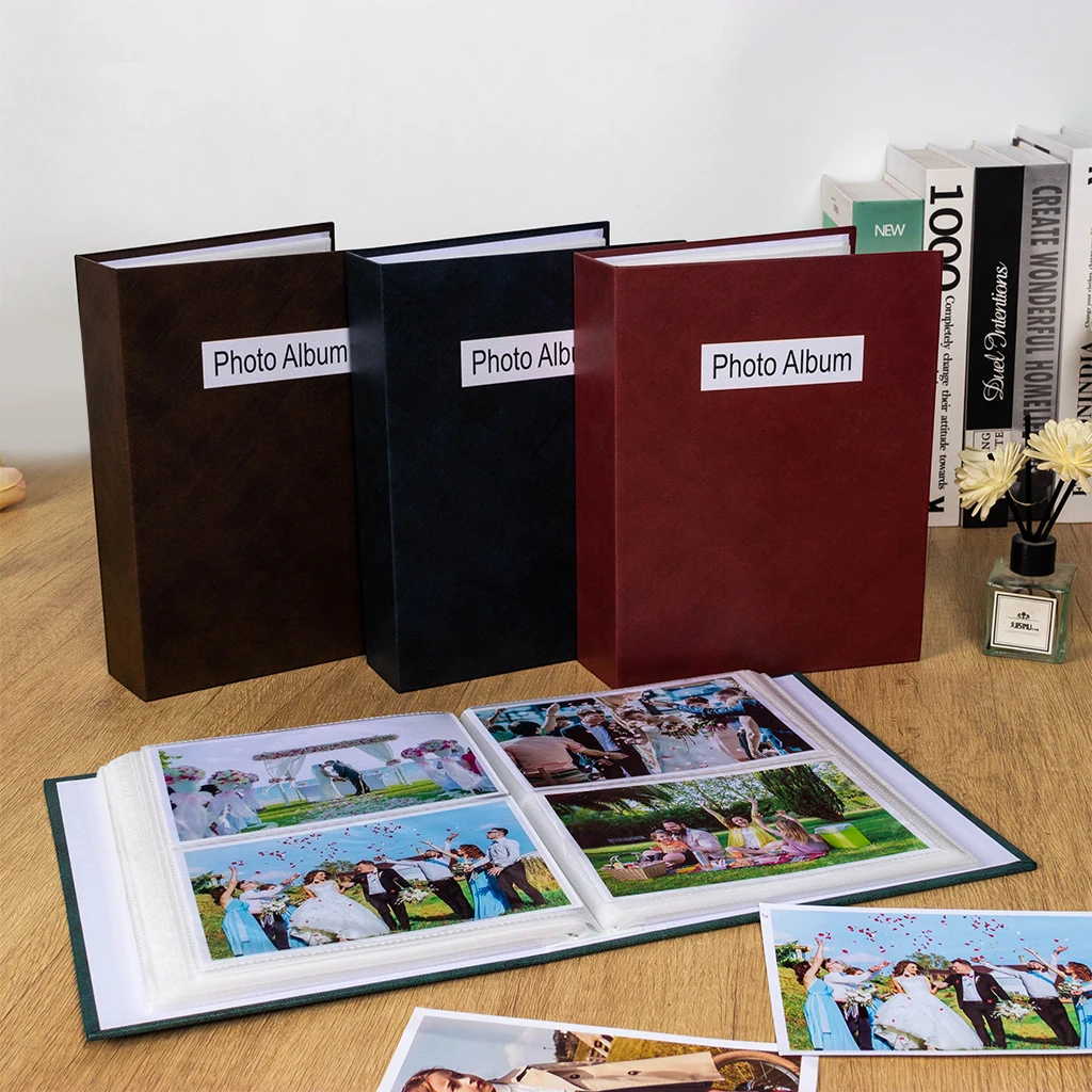 A 6-inch Large Classic Photo Album That Can Hold 200 Photos Suitable For Travel Family Memory Storage And Collection