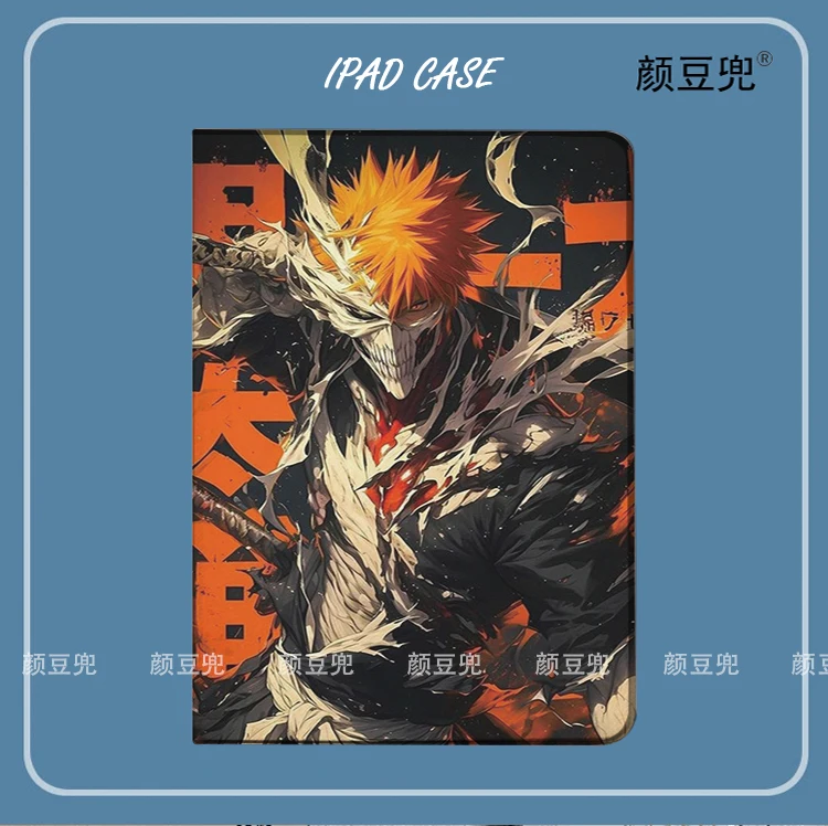 

Bleach Anime Kurosaki Ichig Anime For iPad Air 4 5 6 Mini 4 5 6 Case Luxury Silicone For Pro 13 12.9 11 10.5 inch For iPad 10