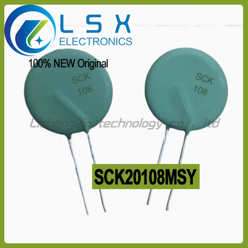 10pcs SCK20108MSY SCK108 Diameter 20MM 10R 8A 10D-20 NTC Green Thermistor