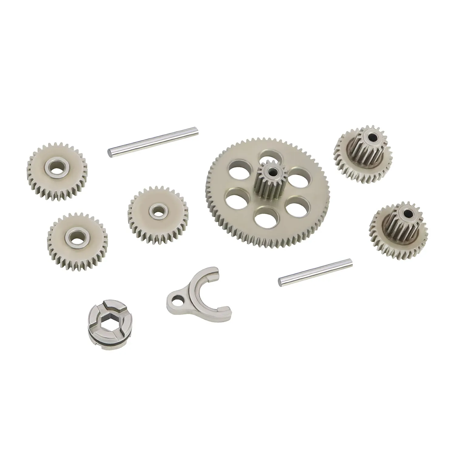 Steel Transmission Gear Complete Gearbox Gears Set For RC Crawler 1/24 1/18 FMS FCX24 Power Wagon K5 FCX18 LC80 Upgrade Part