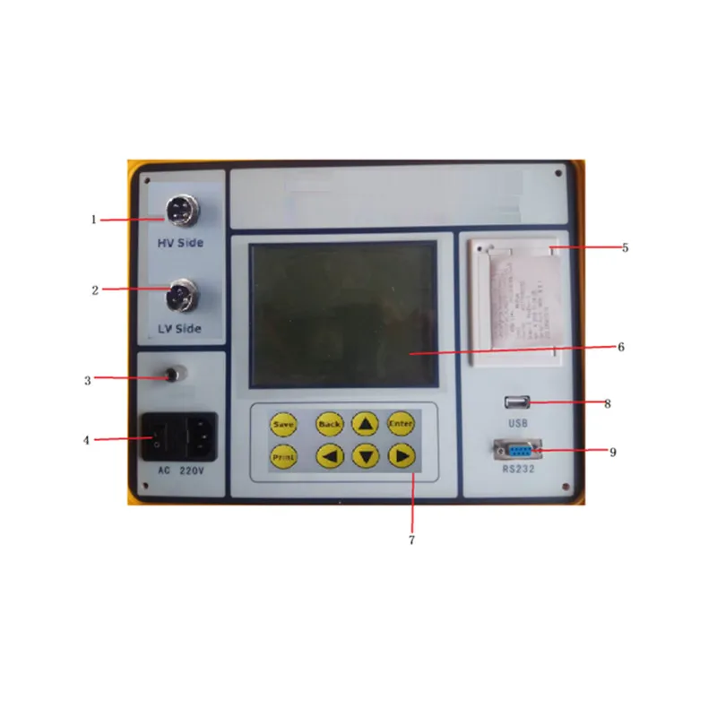 Transformer Turn Ratio Group Tester 3 Phase TTR Turns Ratio Meter Transformer Testing Equipment Turn Ratio Tester