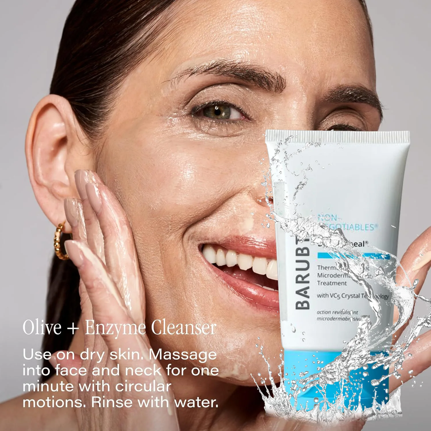 Gentle Exfoliating Scrub for Facial Cleansing Nourishment Moisturization Hydration and Smooth Skin Care Tools