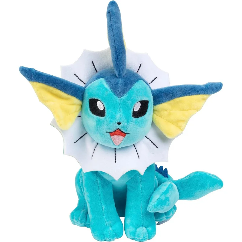 

Pokémon Vaporeon Plush Toy Eevee Soft Stuffed Animal Toy anime figures Easter Basket Stuffer Gift for Kids Boys Girls
