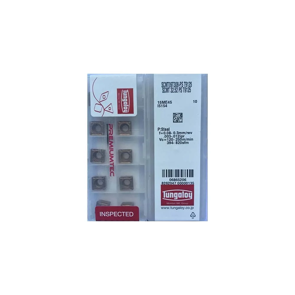 

Tungaloy Original SCMT SCMT070204 SCMT09T302 SCMT09T304 SCMT09T308 SCMT120404 SCMT120408 -24 PS NS530 NS9530 Turning Insert