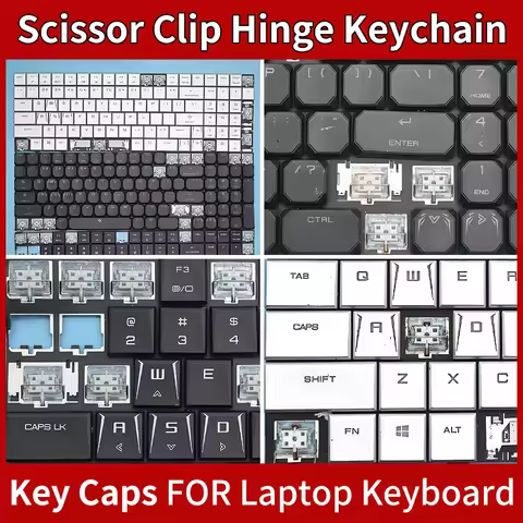 Replacement For Hasee MECHREVO Z2 X8TI X9TI X10TI F117-B Z5 Z6 F117-B B7 B9 Z3 PRO Laptop keyboard key cap hinge