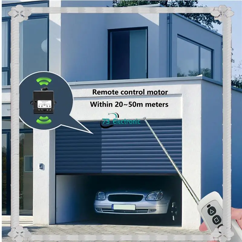 24-Hour Delivery 3X DC12V-24V Forward Reverse Switch, Linear Actuator Remote Control,10A Current,165 Ft Range,Linear Actuator Wi