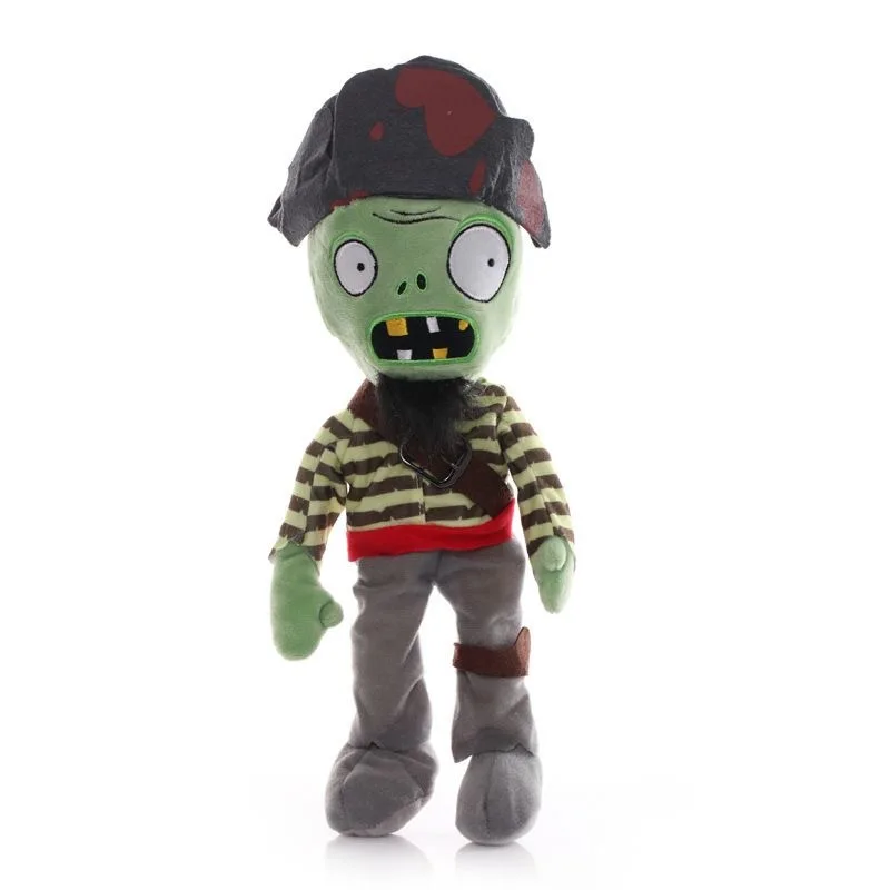 Juguetes de peluche de Plants vs Zombies para niños, 1 piezas, 30cm, PVZ, gorros, pato pirata, Zombie, muñeco de peluche suave, regalos para niños