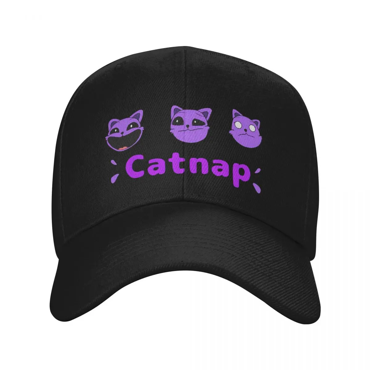 Men Women Catnap Smiling Critters Hat Outdoor Baseball Caps Snapback Caps Hats Trucker Hat Adjustable Golf Hats Summer