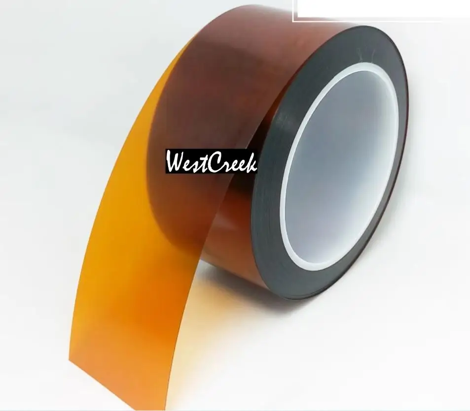 WESTCREEK 0.2mm Thick Kapton Film Polyimide PI Not Sticky Tape High Temperature Film Insulation Material Medlin Amanium Sheet