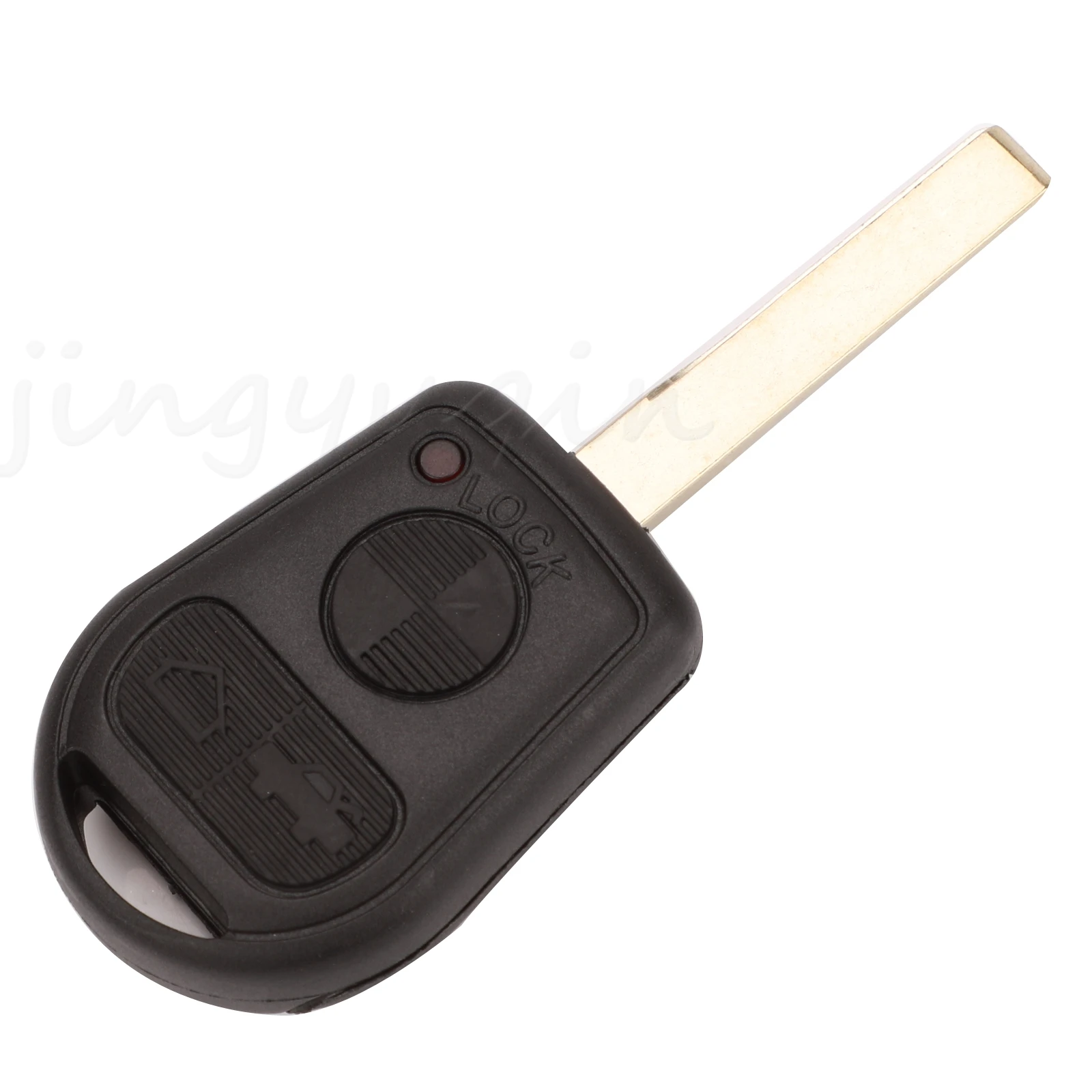 jingyuqin 3 Buttons Car Remote Key Fob 315/433Mhz ID44 PCF7935 Chip For BMW Z3 E31 E32 E34 E36 E38 E39 E46 Z3i HU58/HU92