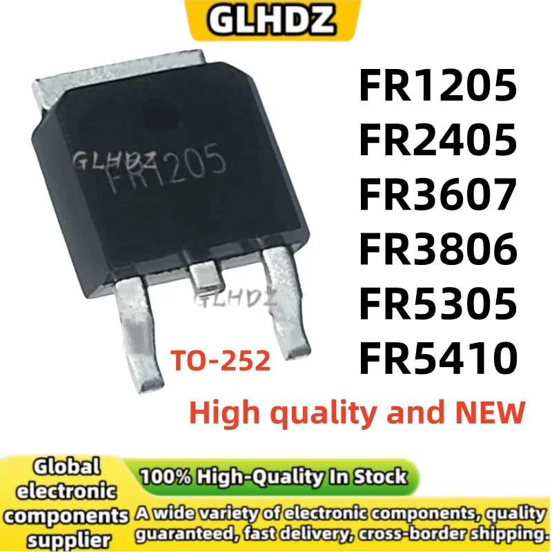 10-20PCS TO-252 IRFR1205 IRFR2405 IRFR3607 IRFR3806 IRFR5305 IRFR5410 in stock FR1205 FR2405 FR3607 FR3806 FR5305 FR5410