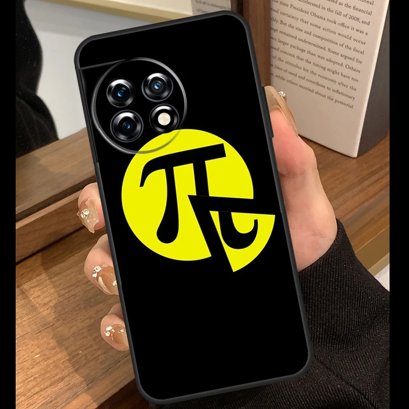 حافظة Math Formula Pi لهاتف OnePlus 13T 10T 8T 10R 12R 13R 13 12 11 9 10 Pro Nord CE 5 2 3 4 Lite N20 N30