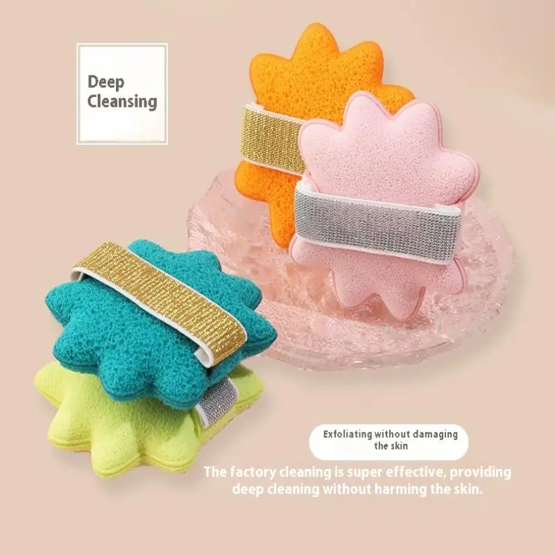 Gąbki do oczyszczania twarzy Głęboko oczyszczające złuszczające płatki do demakijażu Masaż twarzy SPA Kosmetyczne płatki do usuwania makijażu Miękkie narzędzia do mycia twarzy