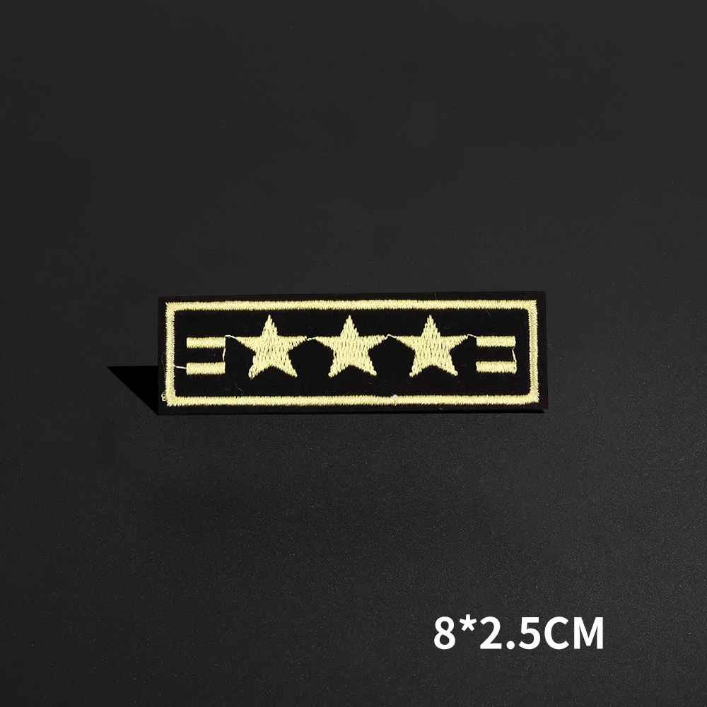 2024 New Gold Embroidered Ship Anchor  Patches wholesale Iron On Clothes Backpack Jeans Stickers Diy Ironing Appliques